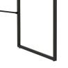 Biurko Oxford 100x45 cm, Dębowe z Szufladą, Czarna Metalowa Podstawa, Minimalistyczne