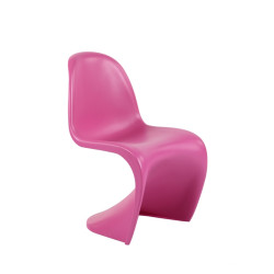 Krzesło Dziecięce Balance (Różowe, Inspirowane Panton Chair)