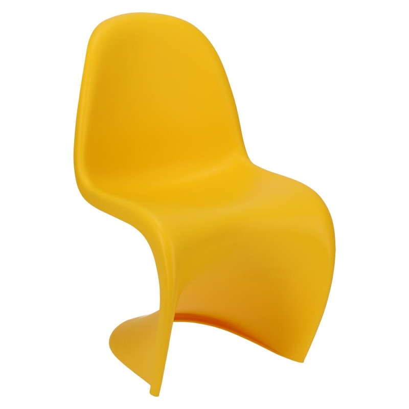 Krzesło Balance PP (Żółte, Inspirowane Panton Chair)