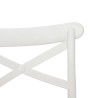 Krzesło Barowe, Hoker Moreno, Białe, Tworzywo z Wenecką Plecionką, Klasyczne