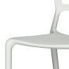 Krzesło Bush, Białe, Inspirowane Viento Chair