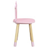 Krzesło Dziecięce Puppe, Różowe, Drewno Sosnowe