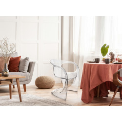 Krzesło Spak, Białe, Inspirowane Casalino Chair