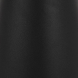 Stolik Kawowy Soli, Okrągły 45 cm, Art Deco, Czarny Ceramiczny i Szklany Blat, Czarna Podstawa