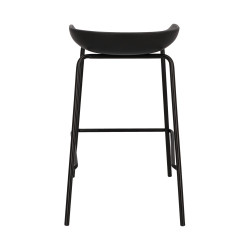 Hoker Grego 65cm, Czarny, Krzesło Barowe, Stołek Barowy