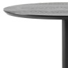 Stół Barowy Ibiza, Okrągły 60 cm, Czarny