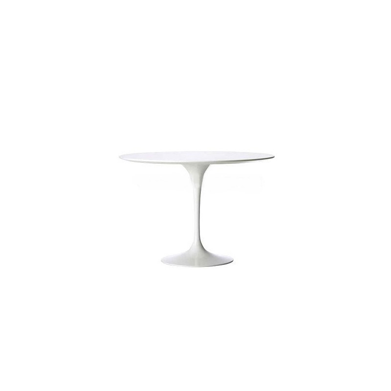 Stół Fiber, Okrągły 120cm, Biały