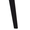 Stół Roxby, Rozkładany 120x80 cm, Dębowy Blat (Fornir), Czarne Nogi
