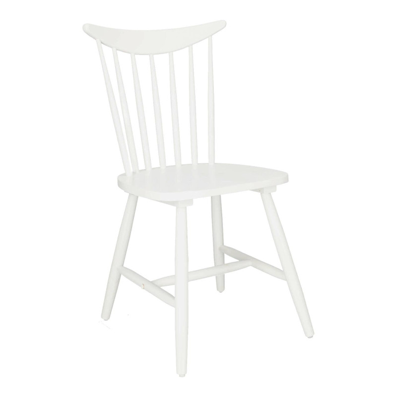 Krzesło Klasyczne Gant, Białe, Patyczak, Drewniane
