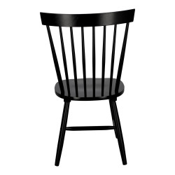 Krzesło Klasyczne Tulno, Czarne, Patyczak, Drewniane