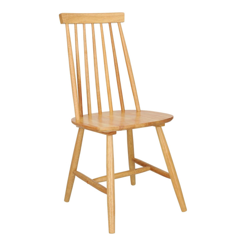 Krzesło Klasyczne Wopy, Naturalne, Patyczak, Drewniane