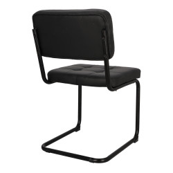 Krzesło Nelson soft black swing black PU