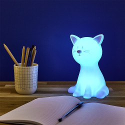 Lampka Cat Night biała