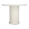 Stół Elia 100cm okrągły biały