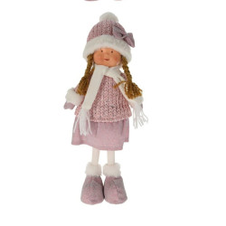 Figurka dziewczynka 38cm różowa