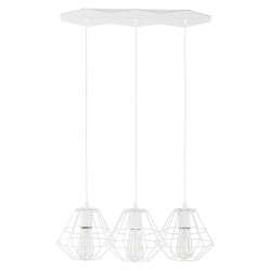 DIAMOND WHITE LAMPA WISZĄCA 3 PŁ