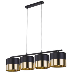 LONDYN GOLD LAMPA WISZĄCA 4 PŁ